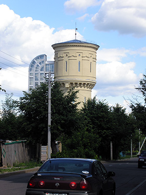 Здание водонапорной башни 1953 года