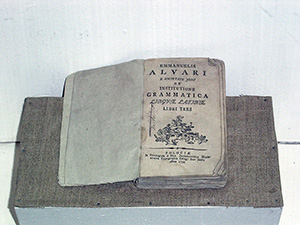 Полоцкая книга-грамматика 1794 года в Краеведческом музее города Полоцка