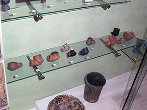 Курительные трубки в Краеведческом музее города Полоцка