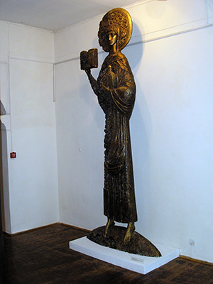 Скульптура в Музее Белорусского книгопечатанья