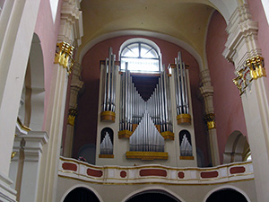 17. Софийский собор - вид на орган - один из трёх больших органов во всей европе