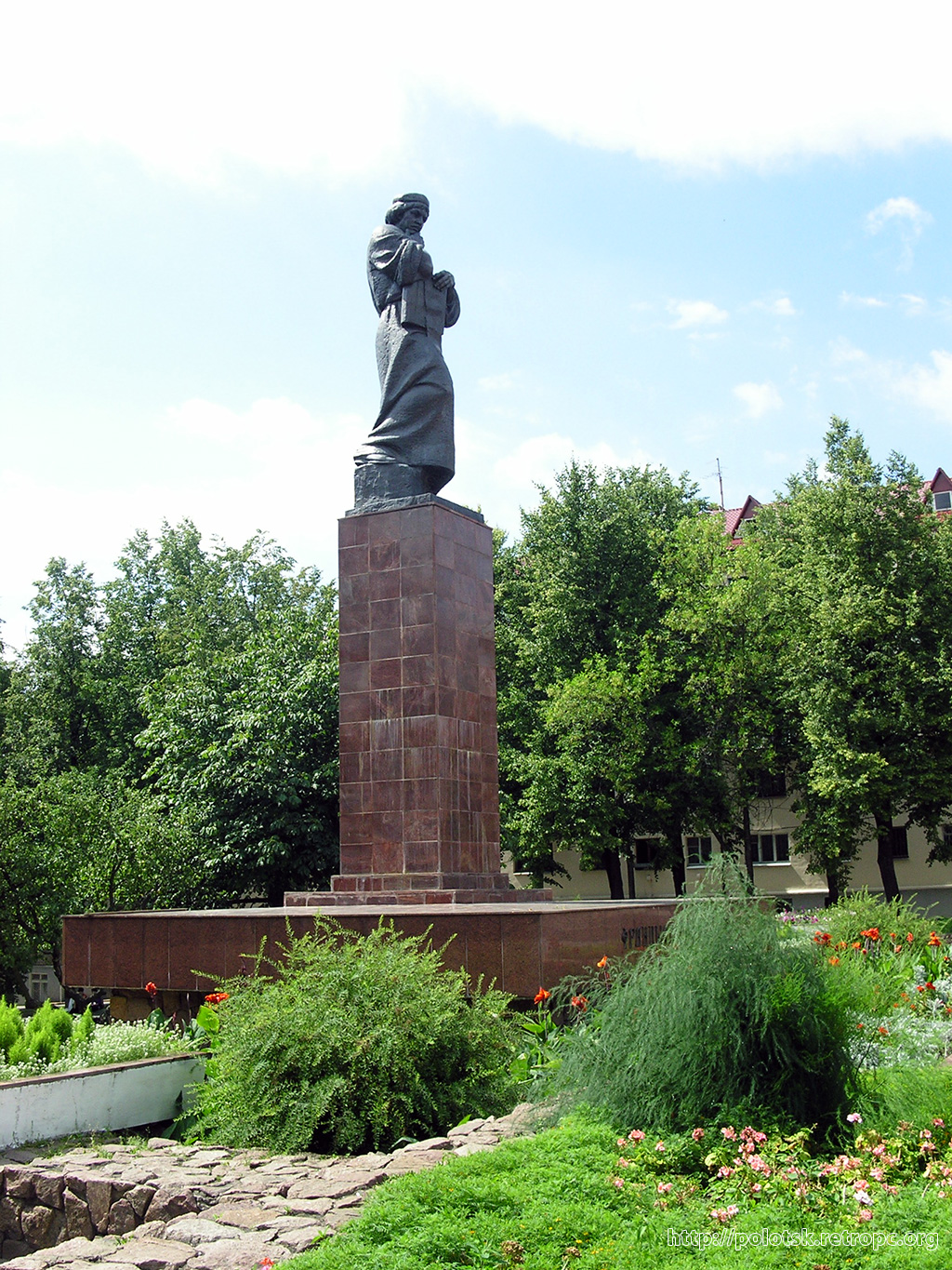 Памятник Франциску Скорине - фото 07-2006 года