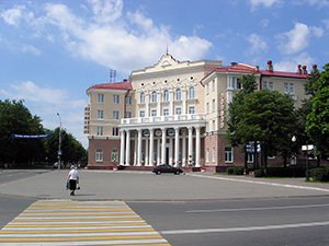 Площадь Скарины - гостиница Двина