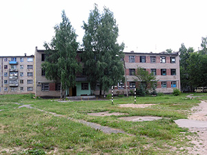 Офицерское общежитие в Спасском городоке