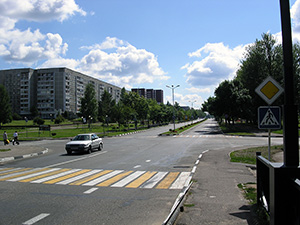 Вид города Новополоцк