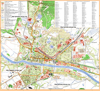 Полная карта города Полоцка (5.2 МБ)
